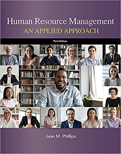 human resource management an applied approach 3rd edition jean phillips 1948426234, 978-1948426237