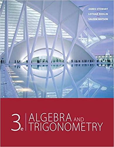 algebra and trigonometry 3rd edition james stewart, lothar redlin, saleem watson 0840068131, 978-0840068132