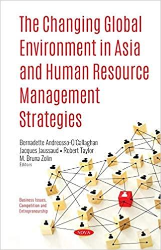 the changing global environment in asia and human resource management strategies 1st edition bernadette