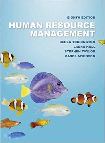 human resource management 8th edition derek torrington 0273756923, 978-0273756927
