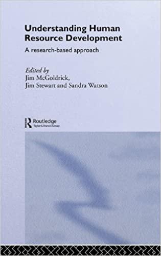 understanding human resource development a research-based approach 1st edition jim mcgoldrick, jim stewart,