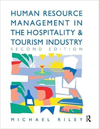 human resource management in the hospitality and tourism industry 2nd edition michael riley 1138156124,