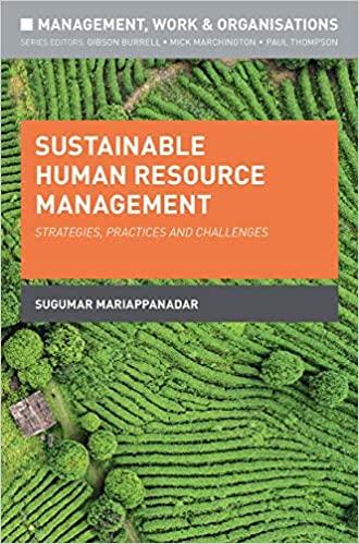 sustainable human resource management 1st edition sugumar mariappanadar 1137530499, 978-1137530493