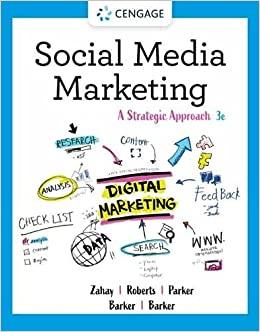 social media marketing a strategic approach 3rd edition debra zahay, mary lou roberts, janna parker, donald