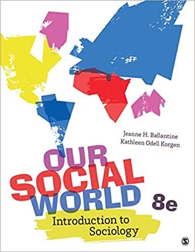 our social world introduction to sociology 8th edition jeanne h. ballantine, kathleen odell korgen