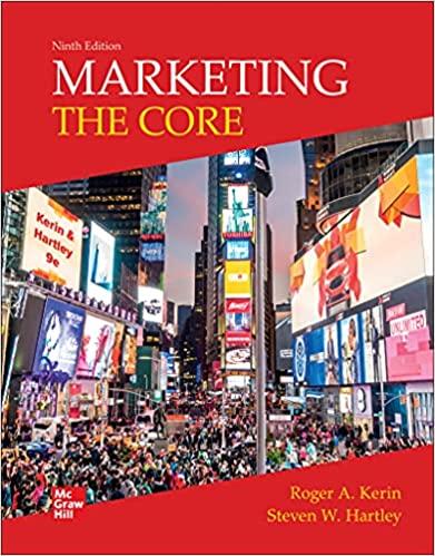 marketing the core 9th edition roger kerin, steven hartley 1264209290, 978-1264209293
