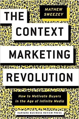 the context marketing revolution 1st edition mathew sweezey 163369402x, 978-1633694026