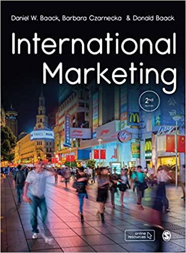 international marketing 2nd edition daniel w. baack, barbara czarnecka, donald e. baack 150638921x,