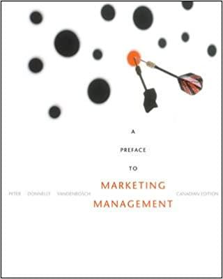 marketing management 1st edition j. paul peter, jr. james h. donnelly 0070939888, 978-0070939882
