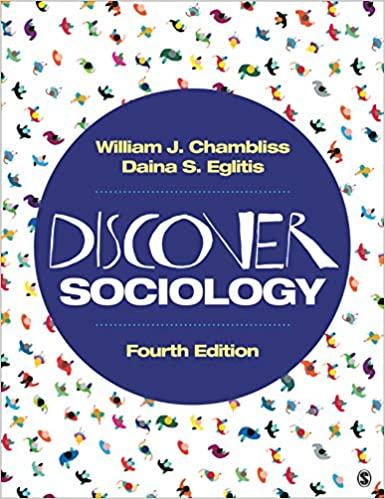 discover sociology 4th edition william j. chambliss, daina s. eglitis 1544333439, 978-1544333434