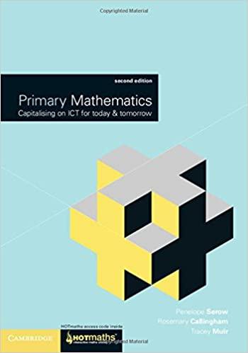 primary mathematics capitalising on ict for today and tomorrow 2nd edition penelope serow, rosemary