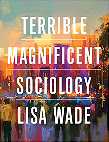 terrible magnificent sociology 1st edition lisa wade 0393876977, 978-0393876970