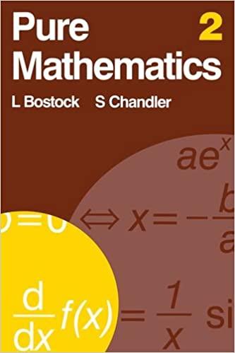 pure mathematics 2 2nd edition l bostock, f s chandler 0859500977, 978-0859500975