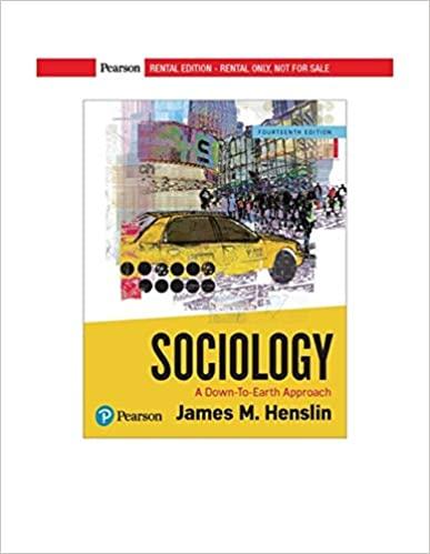 sociology a down to earth approach 14th edition james m. henslin 0134736575, 978-0134736570