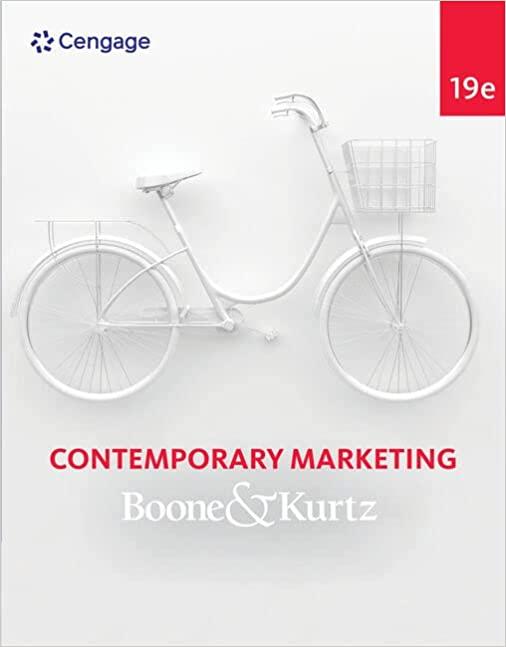 contemporary marketing 19th edition louis e. boone, david l. kurtz 0357461703, 978-0357461709