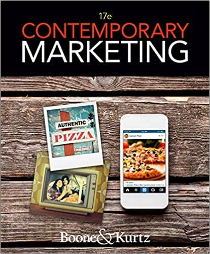 contemporary marketing 17th edition louis e. boone, david l. kurtz 1305075366, 978-1305075368