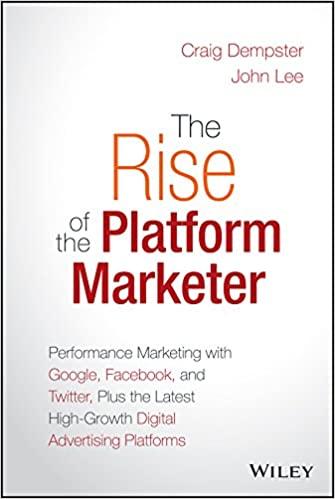 the rise of the platform marketer 1st edition craig dempster, john lee 1119059720, 978-1119059721