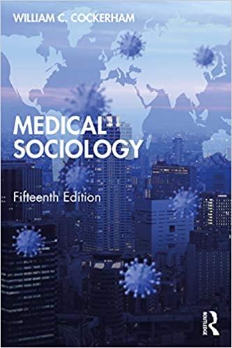medical sociology 15th edition william cockerham 1032067934, 978-1032067933