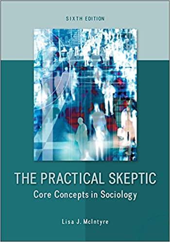 the practical skeptic core concepts in sociology 6th edition lisa mcintyre 0078026873, 978-0078026874