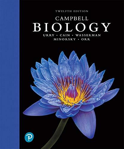 campbell biology 12th edition lisa a. urry, michael l. cain, steven a. wasserman, peter v minorsky, rebecca