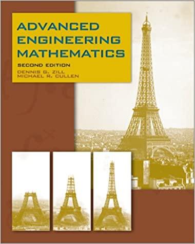 advanced engineering mathematics 2nd edition dennis g. zill 0763710652, 978-0763710651