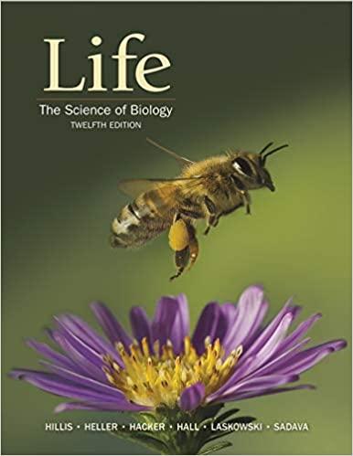 life the science of biology 12th edition david m. hillis, h. craig heller, sally d. hacker, david w. hall,