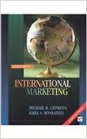 international marketing 1st edition michael r. czinkota, ilkka ronkainen, michael czinkota 0030330963,