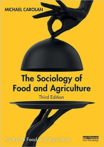 the sociology of food and agriculture 3rd edition michael carolan 0367680017, 978-0367680015