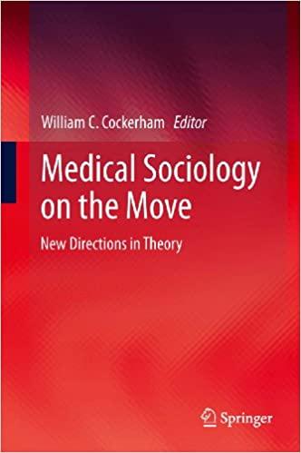 medical sociology on the move new directions in theory 1st edition william c. cockerham 978-9400761926