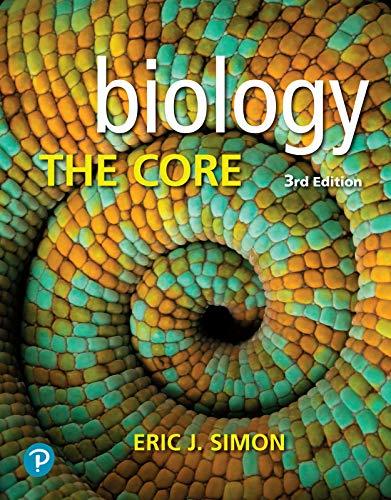 biology the core 3rd edition eric j. simon 0134891511, 978-0134891514