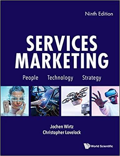 services marketing people technology strategy 9th edition jochen wirtz, christopher lovelock 194465982x,