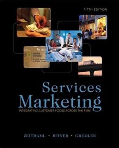 services marketing 5th edition valarie a. zeithaml, mary jo bitner, dwayne gremler 0073380938, 978-0073380933