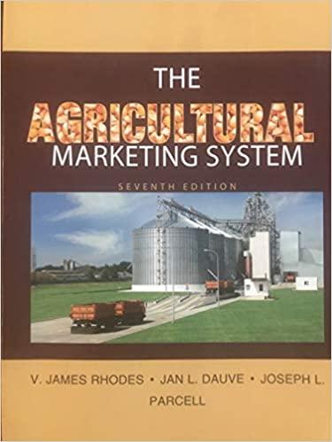 agricultural marketing system 7th edition rhodes 1616004266, 978-1616004262