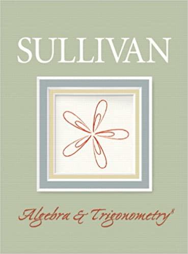 algebra and trigonometry 8th edition michael sullivan 0132329034, 978-0132329033