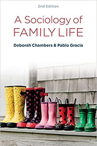a sociology of family life change and diversity in intimate relations 1st edition deborah chambers, pablo
