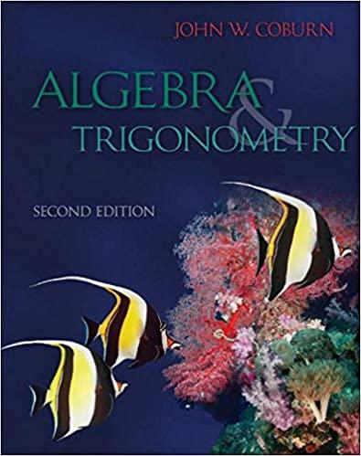 algebra and trigonometry 2nd edition john coburn 0077276515, 978-0077276515