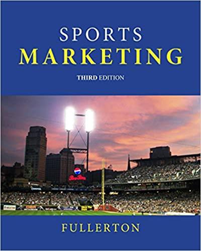 sports marketing 3rd edition fullerton 061580022x, 978-0615800226