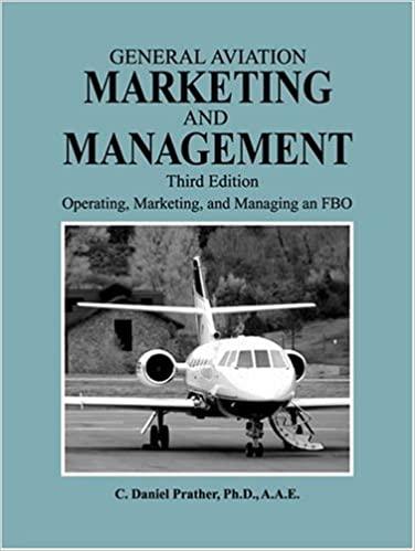general aviation marketing and management 3rd edition c. daniel prather 9781575243016