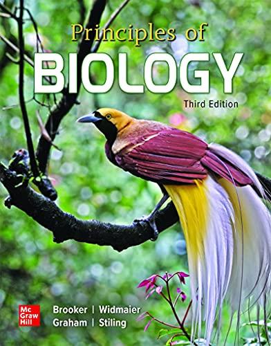 principles of biology 3rd edition robert brooker, eric widmaier, linda graham, peter stiling 126024086x,