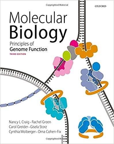 molecular biology principles of genome function 3rd edition nancy l. craig, rachel r. green, carol c.