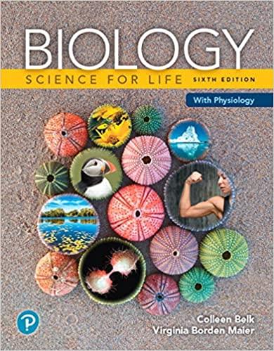 biology science for life with physiology 6th edition colleen belk, virginia maier 0134555430, 978-0134555430
