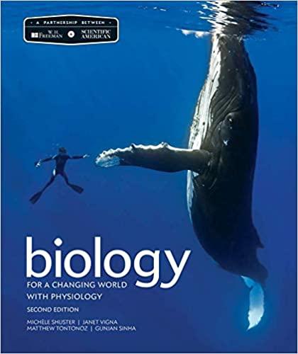 scientific american biology for a changing world with physiolog 2nd edition michele shuster, janet vigna,