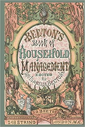 beetons book of household management 1st edition arlene morriso 1721995153, 978-1721995158