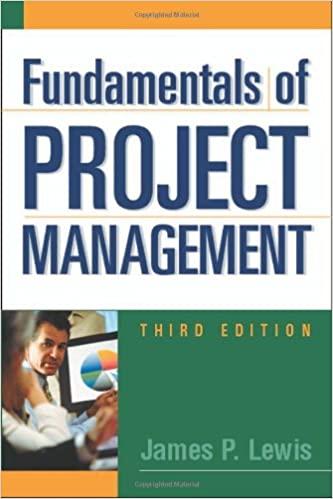 fundamentals of project management 3rd edition james p. lewis 0814408796, 978-0814408797