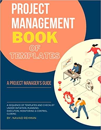 project management book of  templates 1st edition navaid ur rehman 9798719847344
