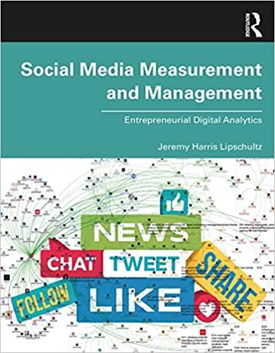 social media measurement and management 1st edition jeremy harris lipschultz 0815363923, 978-0815363927