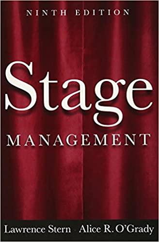 stage management 9th edition lawrence stern, alice r. o'grady 0205627730, 978-0205627738