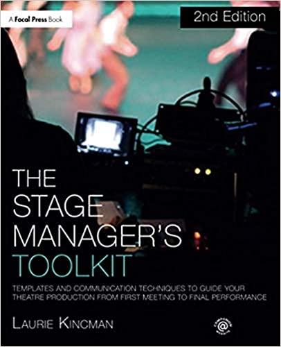 the stage managers toolkit 2nd edition laurie kincman 1138183776, 978-1138183773
