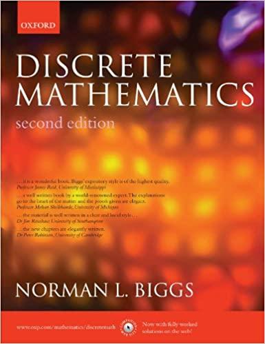 discrete mathematics 2nd edition norman l. biggs 0198507178, 978-0198507178