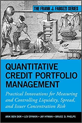 quantitative credit portfolio management 1st edition arik ben do, lev dynkin, jay hyman, bruce d. phelps